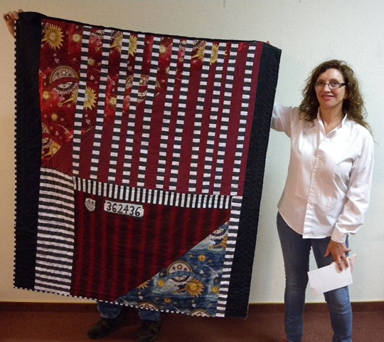 Genelle Voorhees - Pirate Quilt (back)